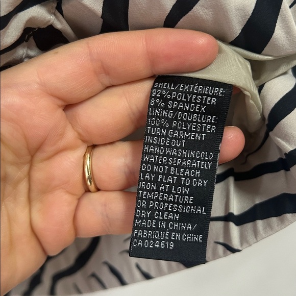 Vintage Zebra windbreaker bomber jacket size medium 80s 90s Y2K - Picture 5 of 6